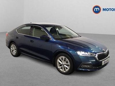 Used Skoda Octavia SE L First Edition 150 HP (110 kW) 2020 Blue Hatchback