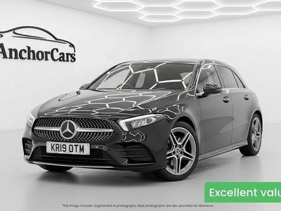 Black Used 2019 Mercedes A200 AMG line Hatchback | £13,400 (Good price)