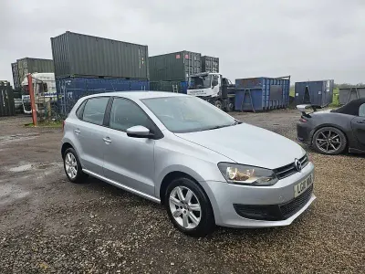 Used VW Polo SE 85 HP (62 kW) 2010 Silver Hatchback