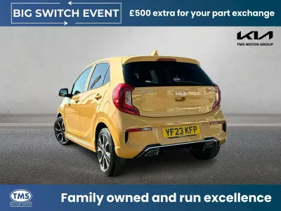 Used Kia Picanto GT-Line 2023 Yellow Hatchback