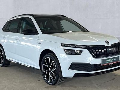 Used Skoda Kamiq Monte Carlo 150 HP (110 kW) 2022 Moon white SUV