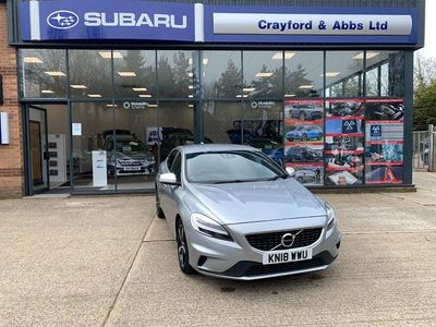 Used Volvo V40 R-Design 152 HP (111 kW) 2018 Silver Hatchback