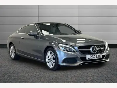 Used Mercedes C250 Premium Plus 204 HP (150 kW) 2017 Grey Coupe