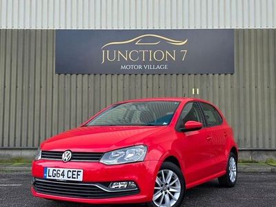 Used VW Polo SE 75 HP (55 kW) 2014 Red Hatchback