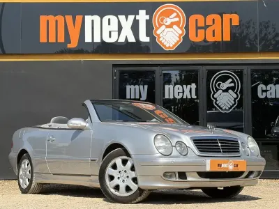 Used Mercedes CLK320 Avantgarde 218 HP (160 kW) 2002 Silver Cabriolet