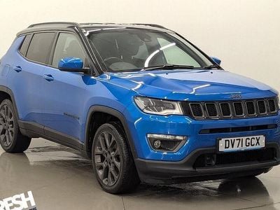 Blue/black Used 2021 Jeep Compass SUV | £15,990 (A bit pricey)