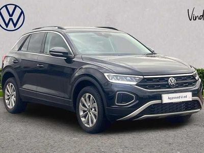 Black Used 2025 VW T-Roc Match SUV | £26,102 (Fair price)