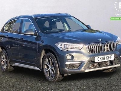 Grey Used 2018 BMW X1 xLine SUV | £17,099 (Fair price)