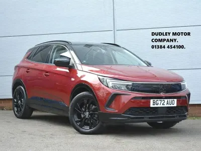 Used Vauxhall Grandland X GS Line 130 HP (95 kW) 2022 Red SUV