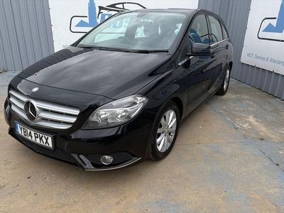 Begagnad Mercedes B180 SE 2014 Svart Minibuss