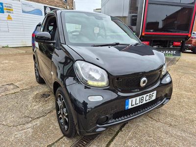 Used Smart ForTwo Coupé Premium 71 HP (52 kW) 2018 Black Coupe
