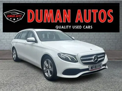 Used Mercedes E220 SE 194 HP (142 kW) 2018 White Estate