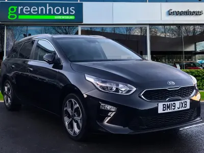 Used Kia Ceed Sportswagon 138 HP (101 kW) 2019 Black Estate