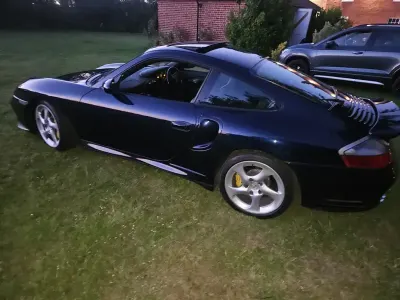 Used Porsche 996 Turbo 2004 Blue Coupe