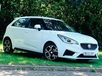Used MG MG3 Exclusive 106 HP (77 kW) 2022 White Hatchback