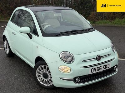 Used Fiat 500 Lounge 2016 Green Hatchback
