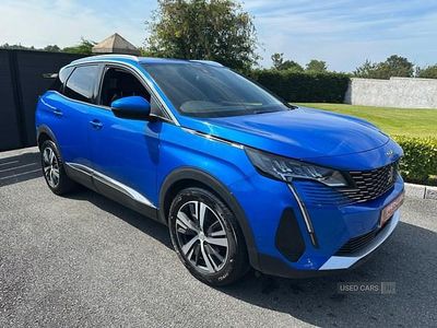 Blue Used 2021 Peugeot 3008 Allure Premium Hatchback | £11,995 (A bit pricey)