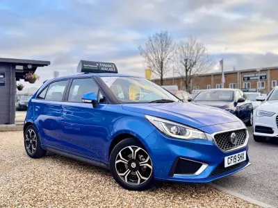 Usado MG MG3 Exclusive 106 CV (77 kW) 2019 Azul Utilitario