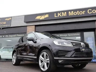 Used VW Touareg R-line Plus 262 HP (192 kW) 2017 Black SUV