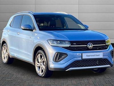Clear blue Used 2025 VW T-Cross R-line SUV | £24,450 (A bit pricey)