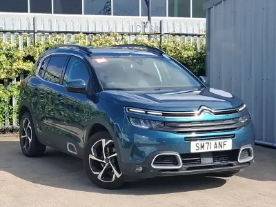 Used Citroën C5 Shine 131 HP (96 kW) 2021 Blue Hatchback