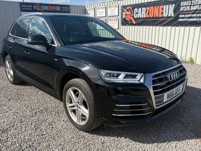 Used Audi Q5 S-Line 190 HP (139 kW) 2019 Black SUV