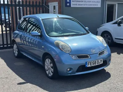 Used Nissan Micra 2008 Blue Hatchback