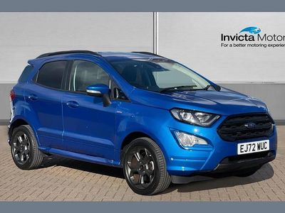 Used Ford Ecosport ST-Line 123 HP (90 kW) 2023 Blue SUV