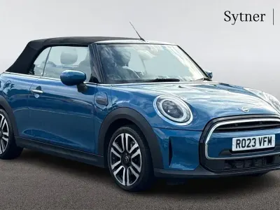 Used Mini Cooper Cabriolet Exclusive 134 HP (98 kW) 2023 Blue Cabriolet