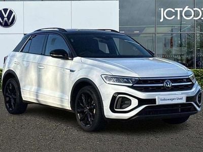 White Used 2023 VW T-Roc R-line SUV | £23,194 (Fair price)
