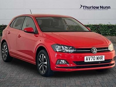 Used VW Polo United 95 HP (69 kW) 2020 Red Hatchback