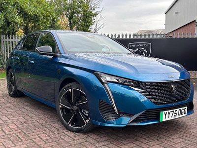 Blue New 2025 Peugeot e-308 GTi Hatchback | £22,990