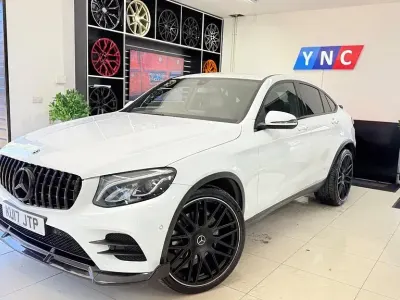 Used Mercedes GLC220 AMG line 2017 White SUV