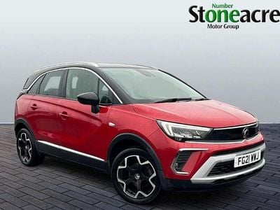 Used Vauxhall Crossland Ultimate 2021 Red SUV