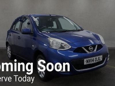 Blue Used 2014 Nissan Micra Acenta Hatchback | £4,390 (Good price)