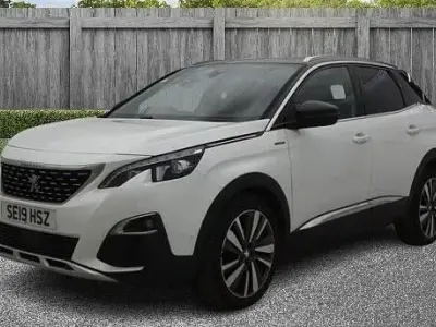 Used Peugeot 3008 GT-line 2019 White SUV