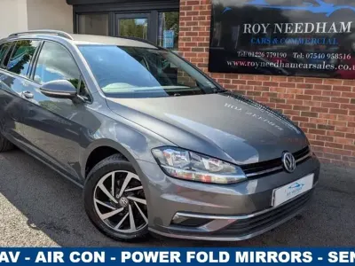 Used VW Golf VII Match 115 HP (84 kW) 2019 Grey Estate