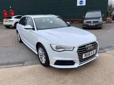 Used Audi A6 Comfort 190 HP (139 kW) 2018 White Estate