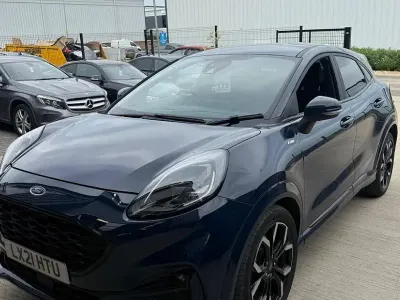 Used Ford Puma ST-Line X 125 HP (91 kW) 2021 Blue SUV