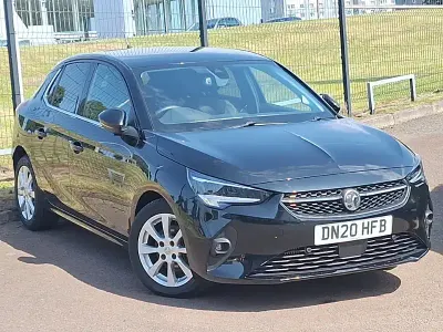 Used Vauxhall Corsa Elite 100 HP (73 kW) 2020 Black Hatchback