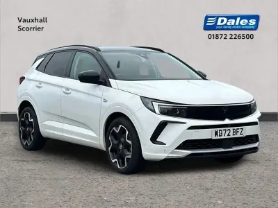 Used Vauxhall Grandland X Ultimate 128 HP (94 kW) 2023 White SUV