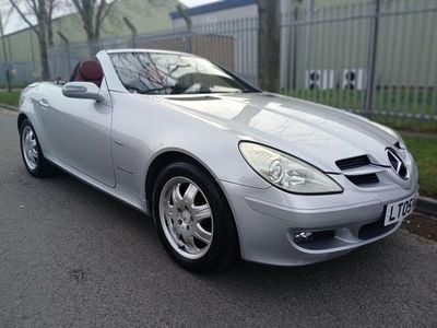 Used Mercedes SLK200 2005 Silver Cabriolet