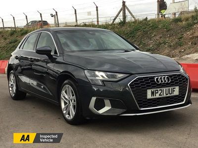Used Audi A3 Sportback Sport 110 HP (80 kW) 2021 Grey Hatchback
