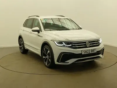 Used VW Tiguan R-line 150 HP (110 kW) 2022 White SUV