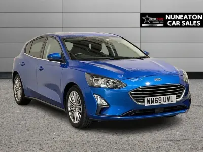 Używany Ford Focus Titanium X 125 KM (91 kW) 2020 Niebieski Hatchback