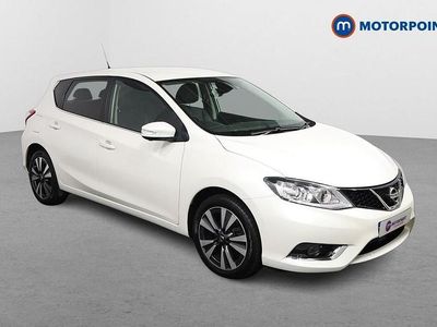 Used Nissan Pulsar Tekna 2017 White Hatchback