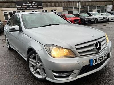 Silver Used 2013 Mercedes C180 AMG Sedan | £8,795 (Fair price)