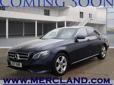used Mercedes E220 E-Class 2017 (17) MERCEDES BENZSE SALOON DIESEL AUTO BLUE