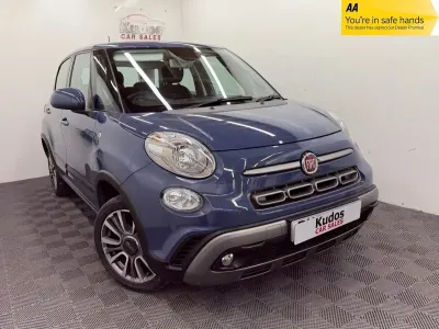 Used Fiat 500L Cross 95 HP (69 kW) 2018 Blue MPV