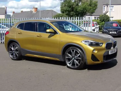 Used BMW X2 M Sport 192 HP (141 kW) 2018 Gold SUV